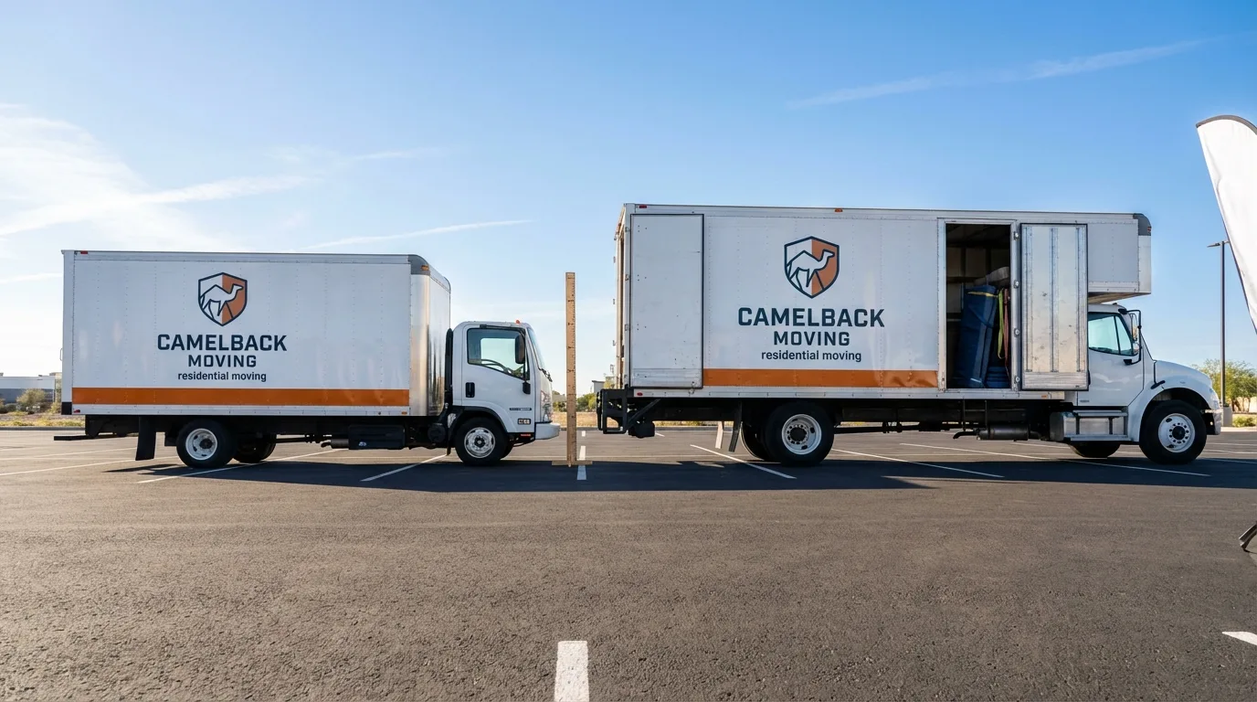 Moving truck size capacity guide in Zionsville